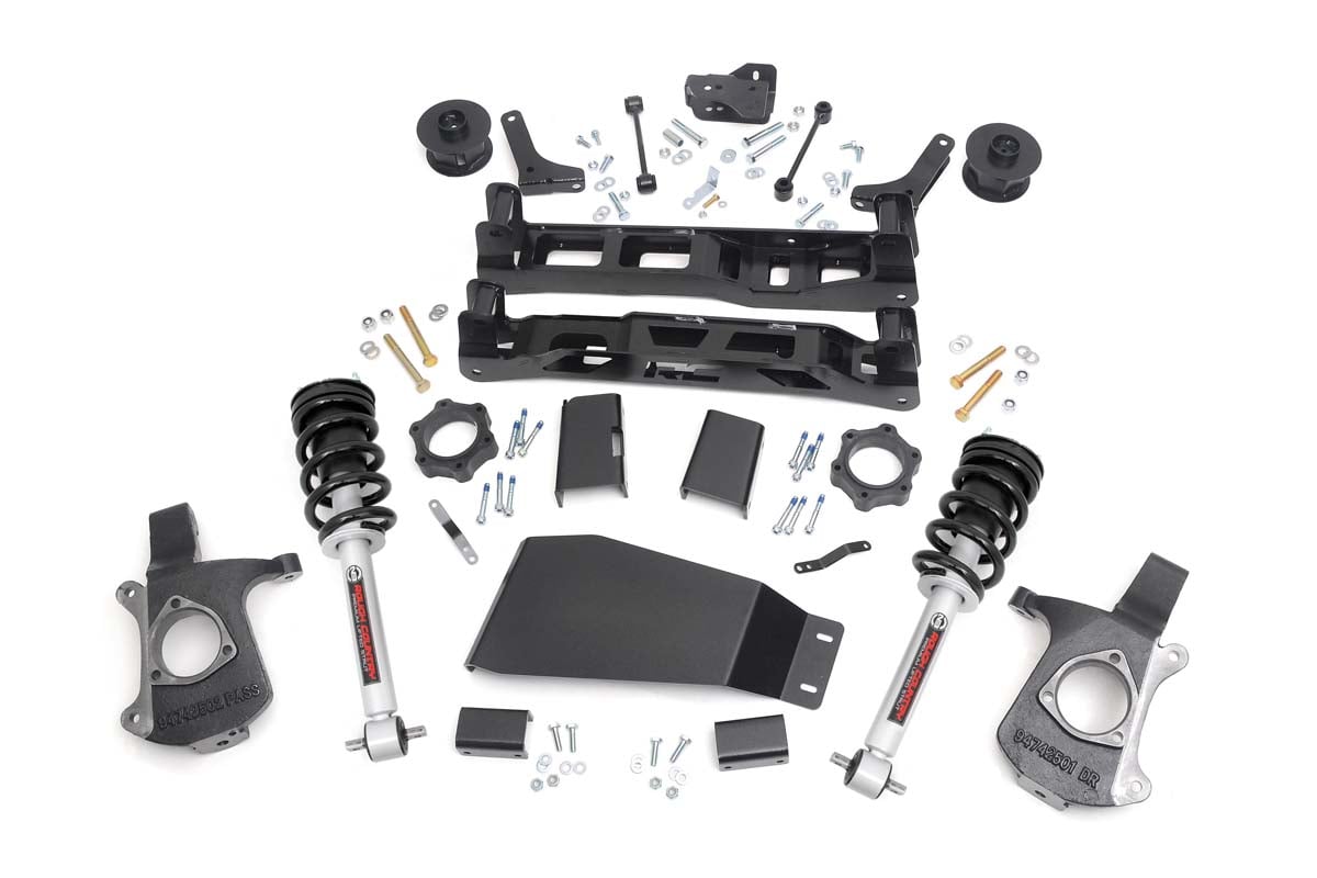 Chevrolet Avalanche Suspension Lift Kit - Rough Country - N3 Struts - '07-'13